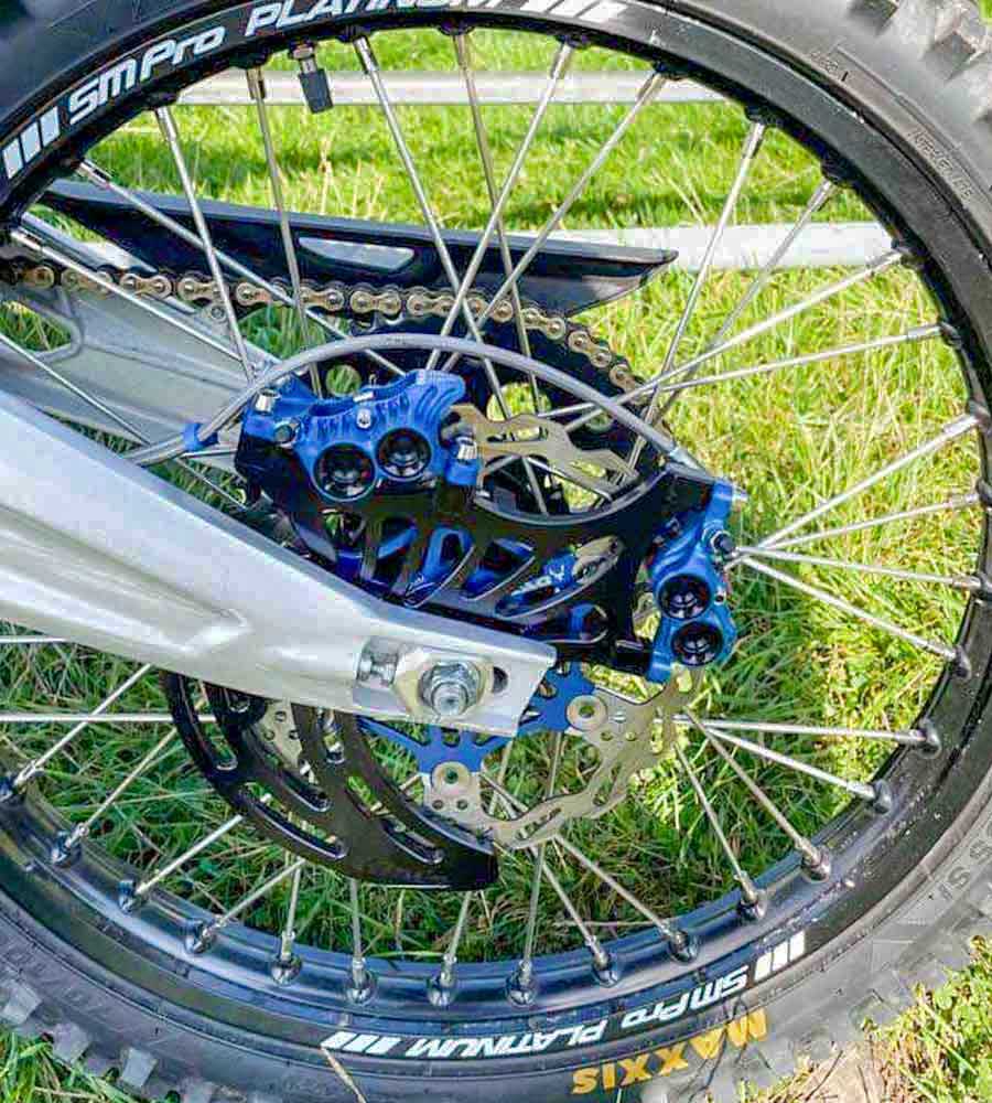 Dual Rear Brake Calliper Disc Protector For Sur Ron Segway