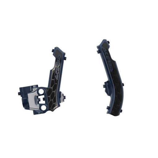 Acerbis X-Grip SX50 Frame Protectors (HVA,KTM,GAS | Blue/Black)