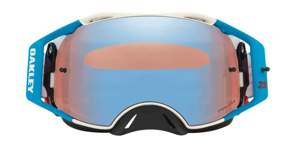 Oakley Airbrake MX Chase Sexton Signature Series Goggles (Prizm Mx Sapphire Iridium Lenses,  Blue Strap)