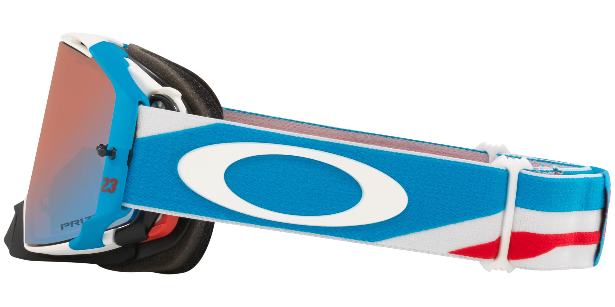 Oakley Airbrake MX Chase Sexton Signature Series Goggles (Prizm Mx Sapphire Iridium Lenses,  Blue Strap)