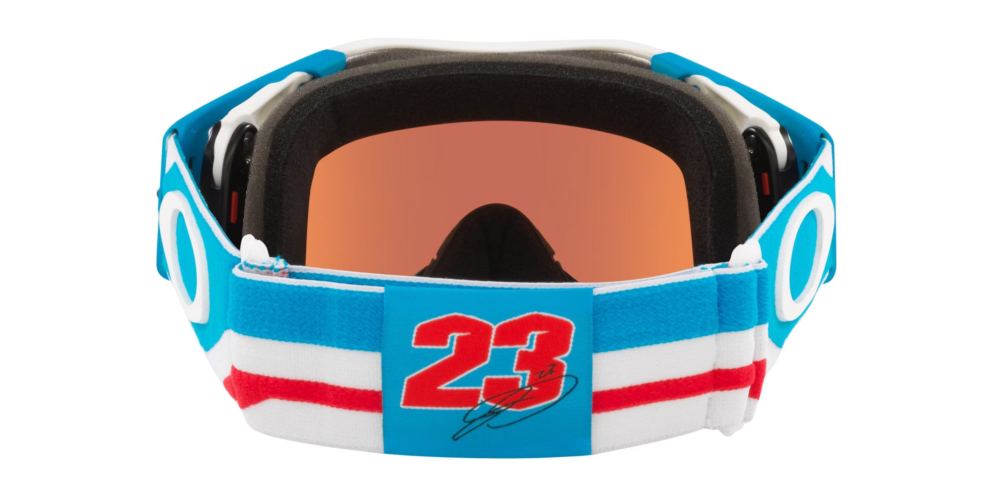 Oakley Airbrake MX Chase Sexton Signature Series Goggles (Prizm Mx Sapphire Iridium Lenses,  Blue Strap)