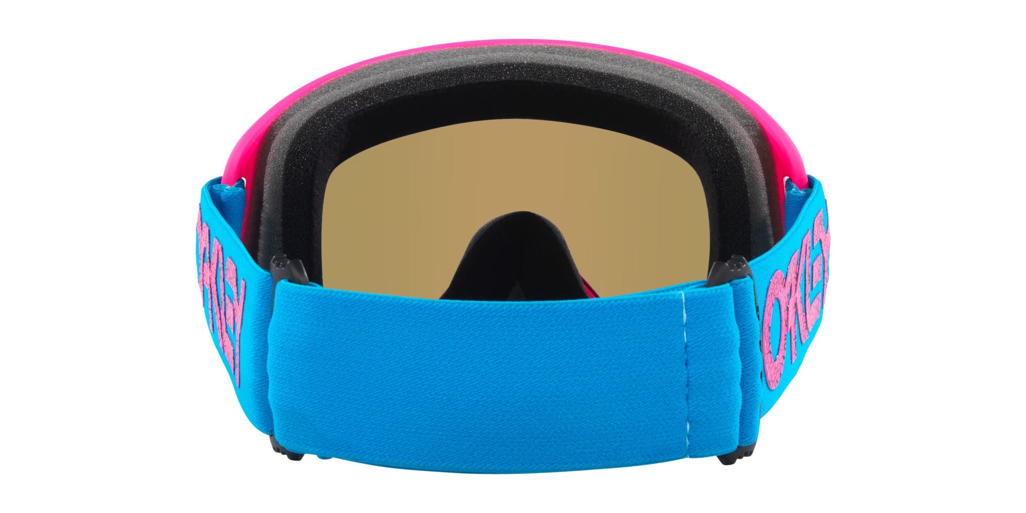Oakley O-Frame® 2.0 PRO MX Goggles (Blue/Pink | Black Ice Iridium Lens)