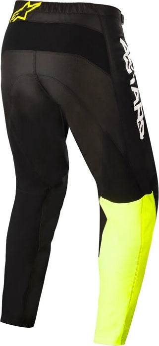 Alpinestars Youth MX Motocross Pants Racer Chaser Black Yellow Size 28