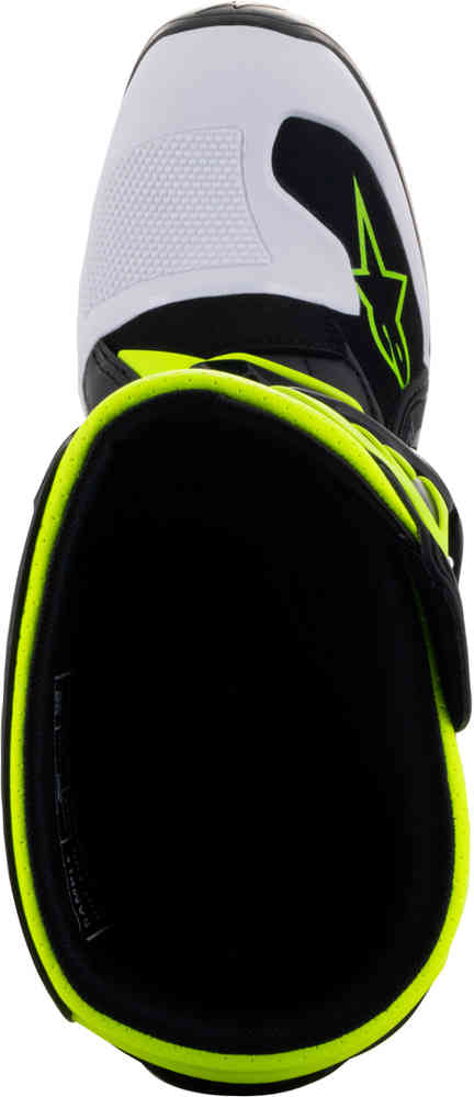 Alpinestars Tech 7S Youth Motocross Boots (BLK ENBL YEFL | UK Size: 4.5)