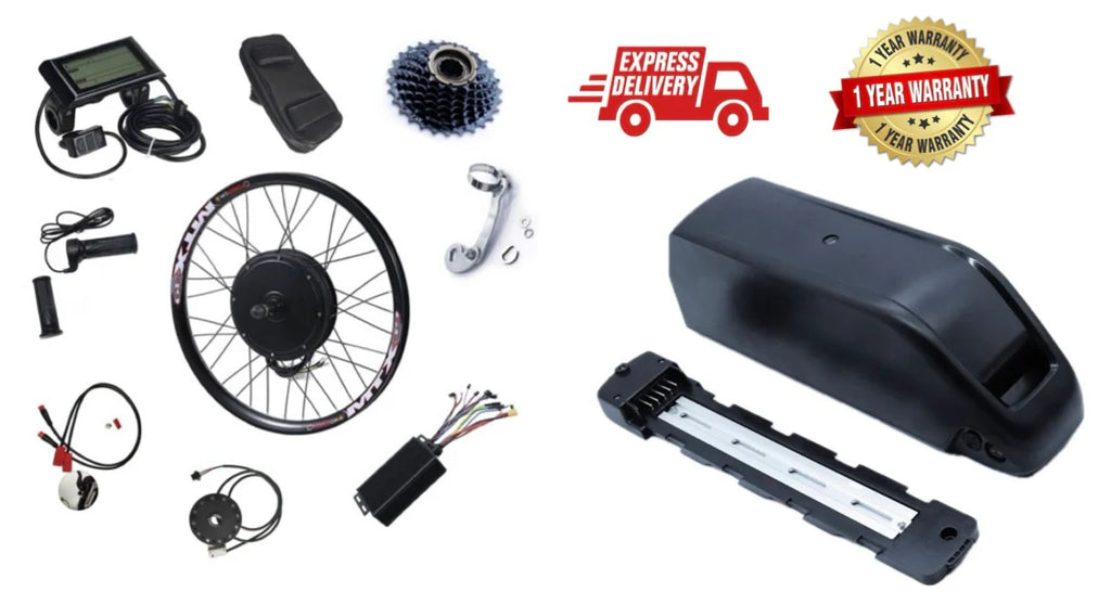 eBike Conversion Kit: 2000W - MTX39 with 52V 20Ah Battery