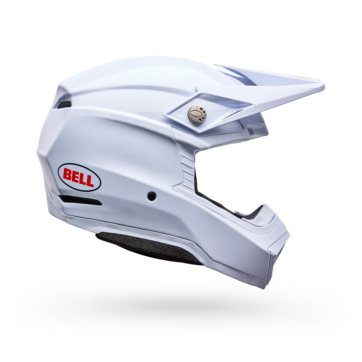 Bell Moto-10 Mips Solid Motocross Helmet (White | Size: M - 57-58cm)