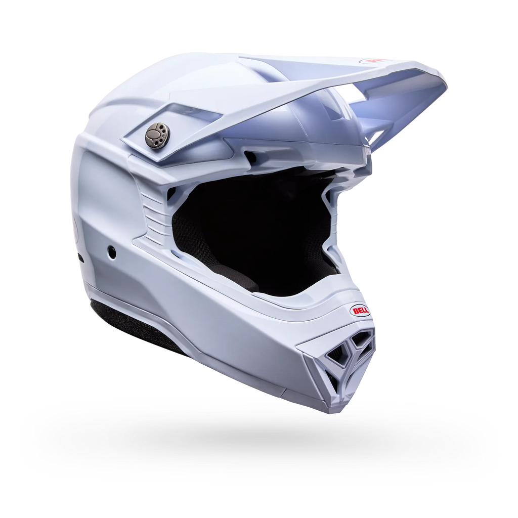 Bell Moto-10 Mips Solid Motocross Helmet (White | Size: M - 57-58cm)