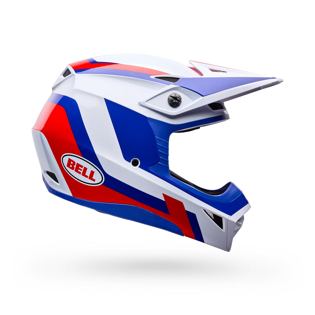 Bell MX-10 Mips Dyno Motocross Helmet (Red/White)