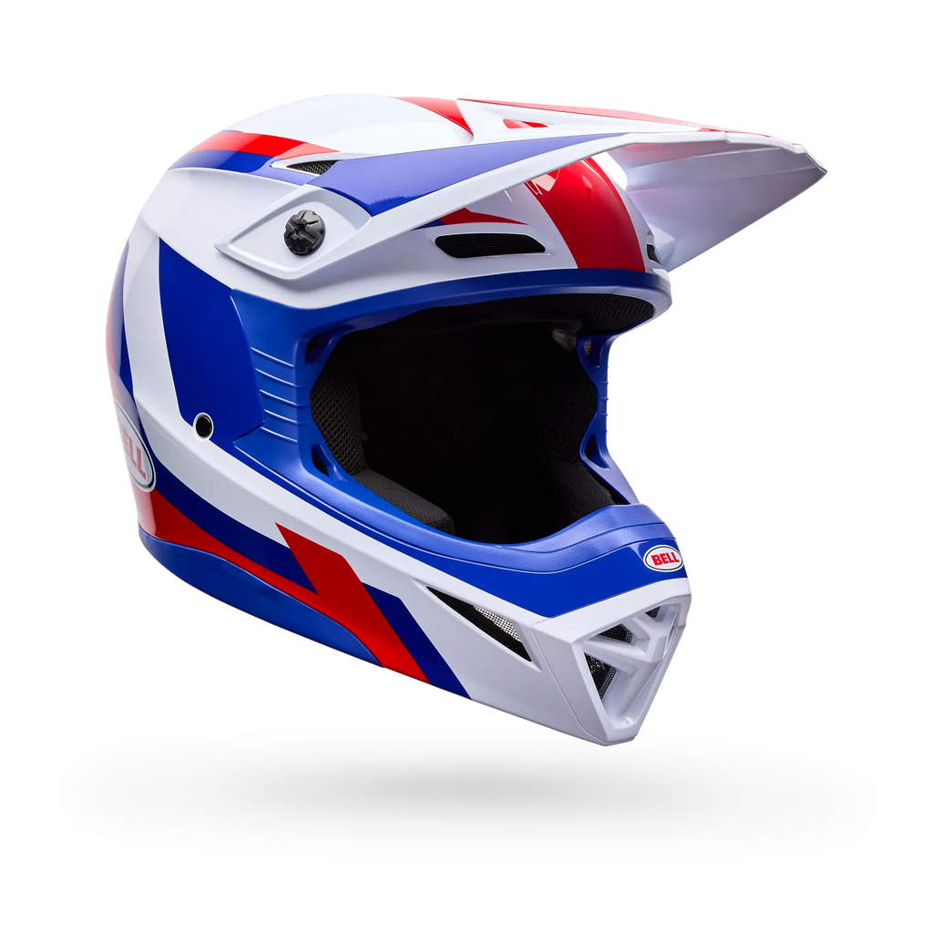 Bell MX-10 Mips Dyno Motocross Helmet (Red/White)
