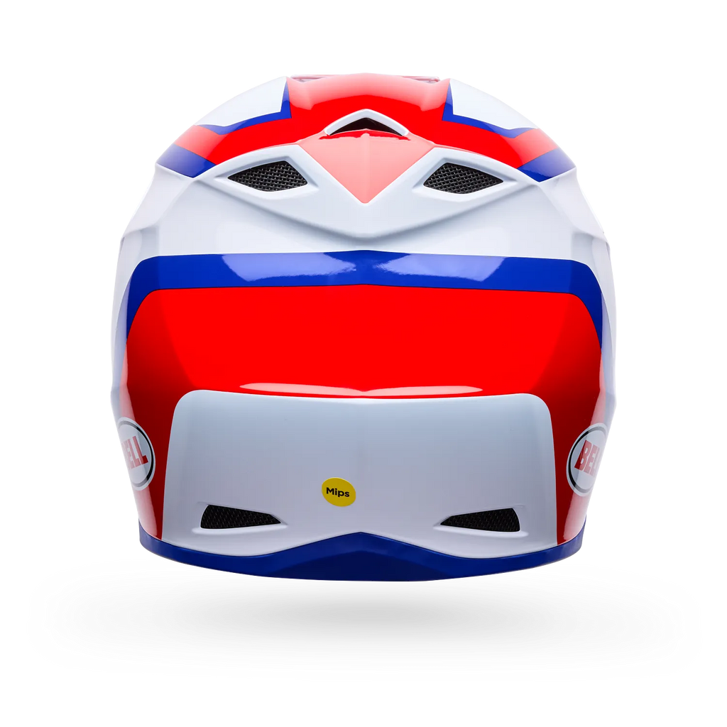 Bell MX-10 Mips Dyno Motocross Helmet (Red/White)
