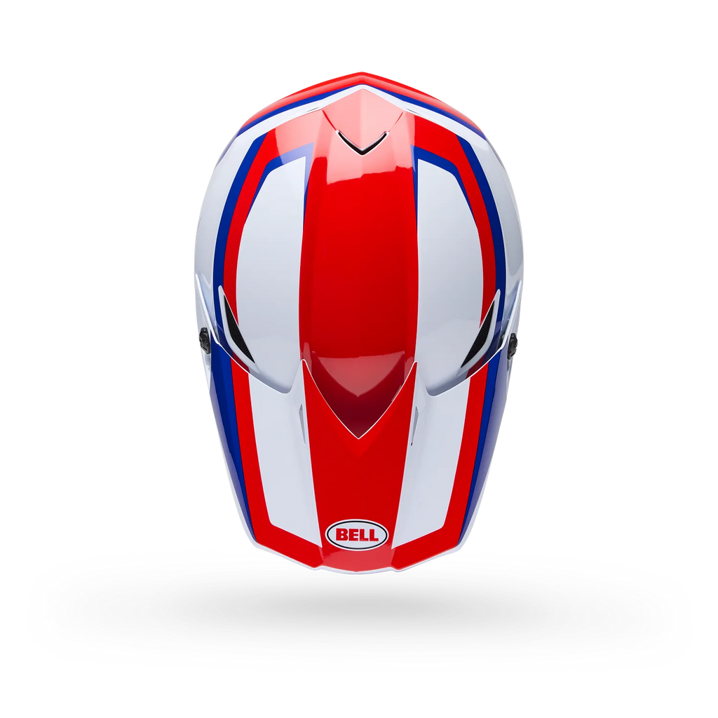 Bell MX-10 Mips Dyno Motocross Helmet (Red/White)