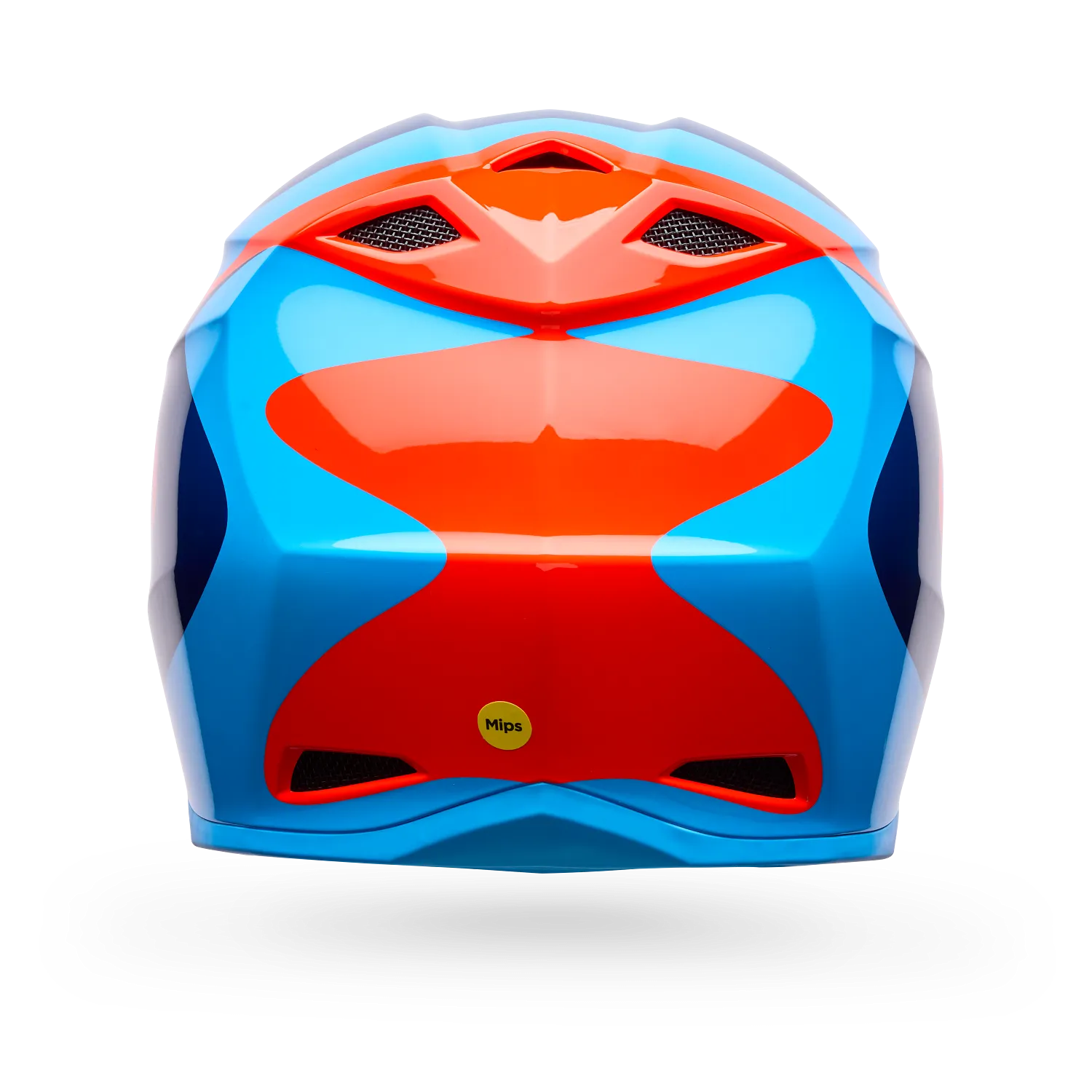 Bell MX-10 Mips Wave Motocross Helmet (Orange/Blue)