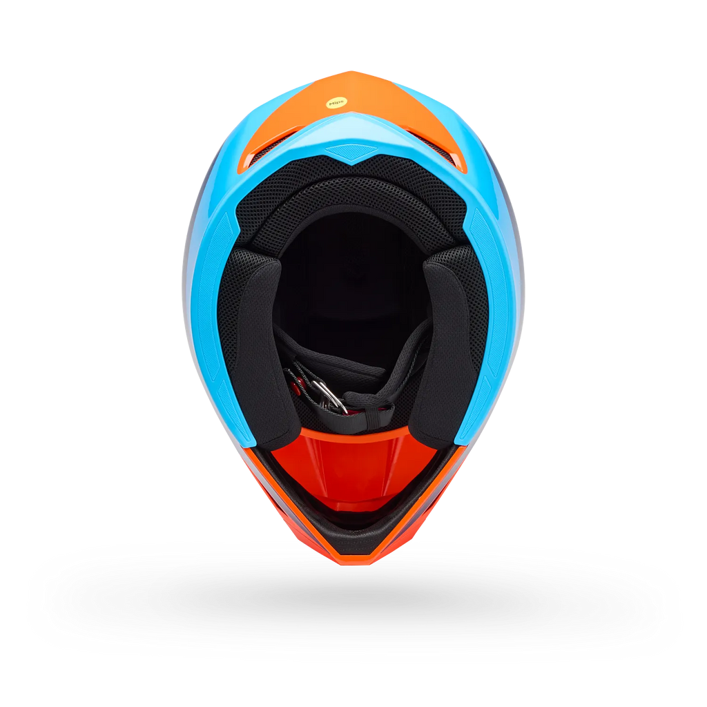 Bell MX-10 Mips Wave Motocross Helmet (Orange/Blue)