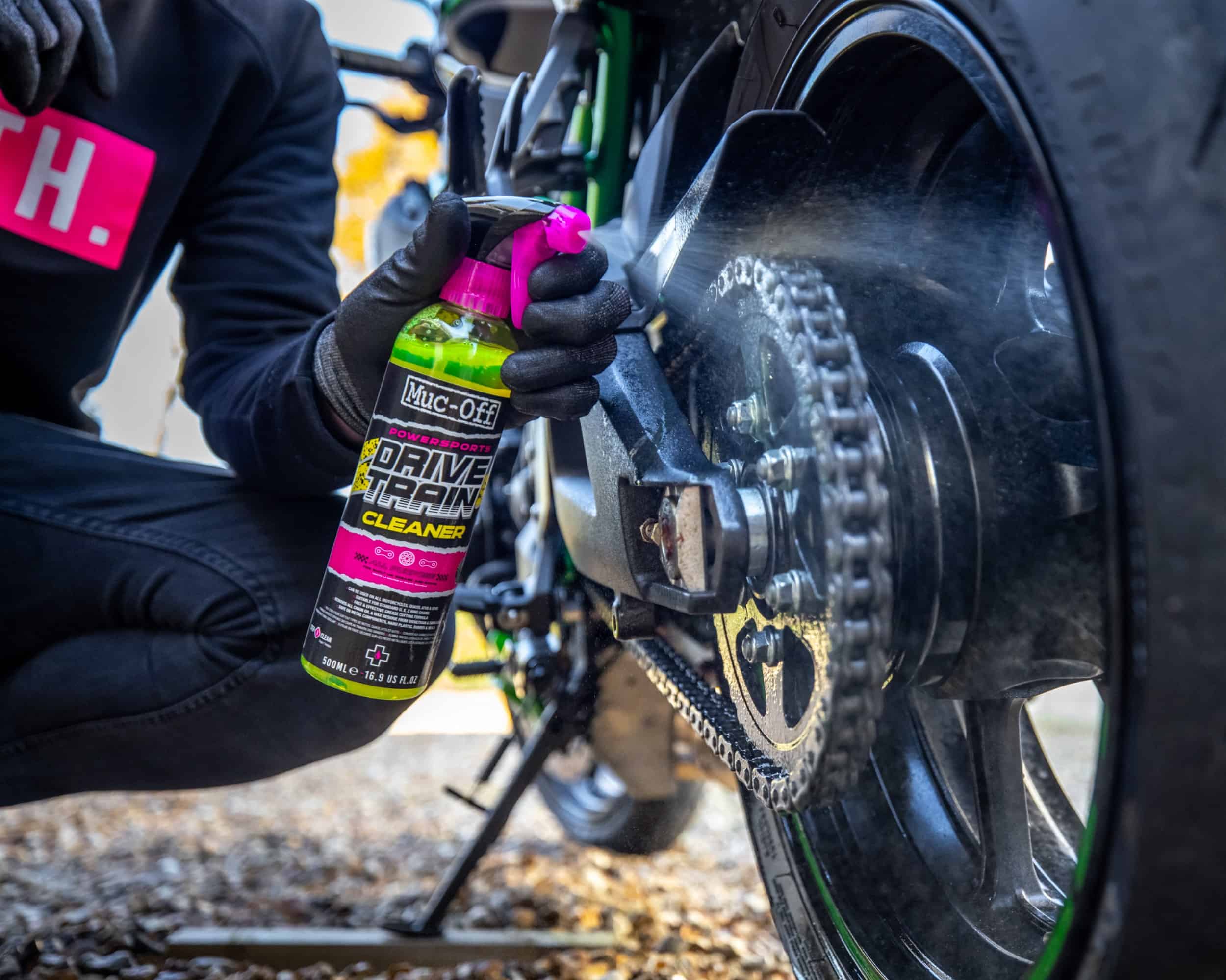 Muc-Off Drive Train Cleaner Example