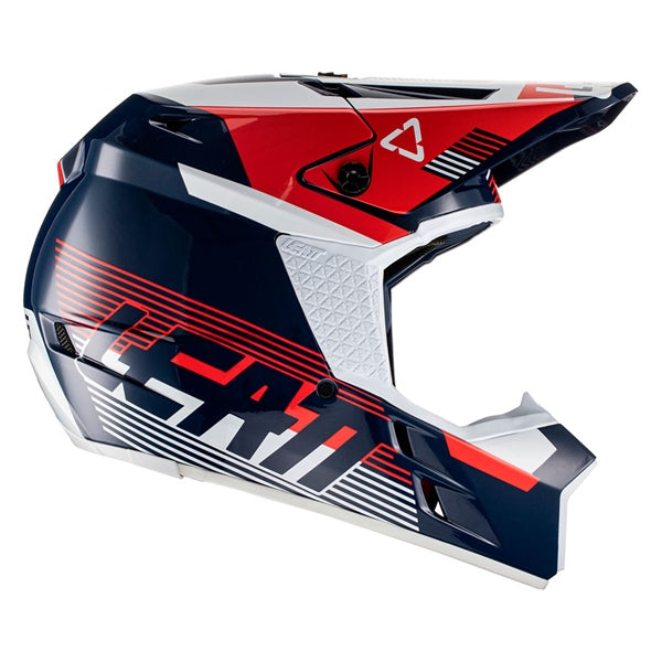 Leatt 3.5 Motocross Helmet (Red/White/Blue, UK Size: YM 51-52cm)