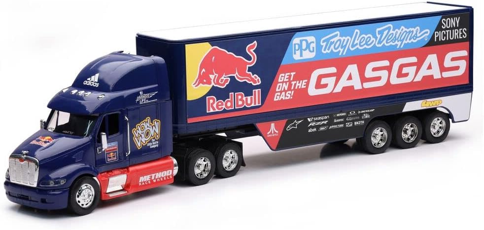 Gas Gas Red Bull Factory Racing Troy Lee Design Motorsport Truck 1:32 Scale Model