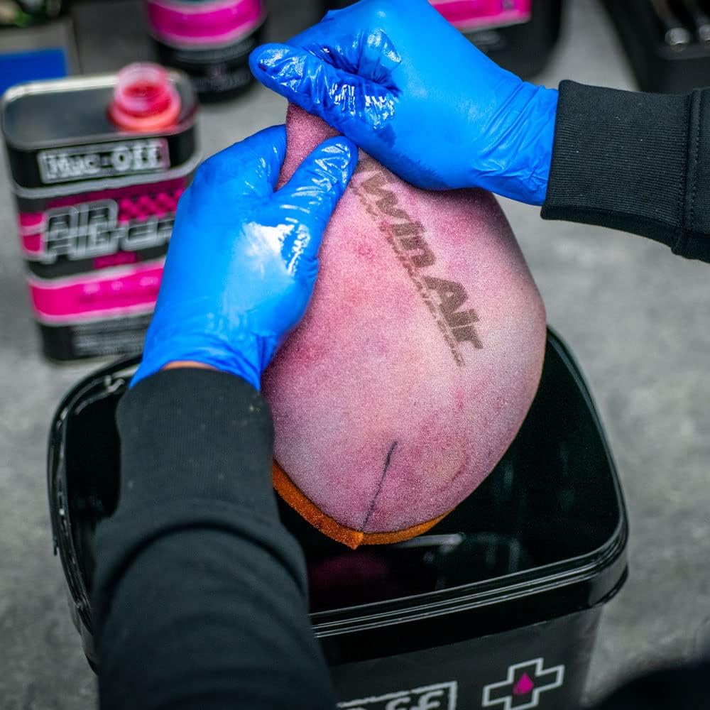 Muc-Off Air Filter Oil, 1 Litre - Advanced Motorcycle Oil for Foam Air Filters