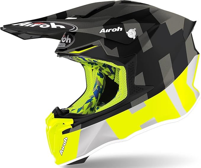 Airoh Air Twist Motocross Helmet (UK Size: Small 55-56cm)