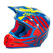 Fly F2 Carbon Pure Adult Helmet (Blue/Red/Yellow | Size: XL (61-62cm))