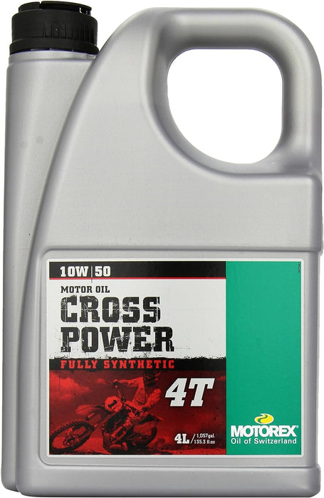 4T 10W/50 Cross Power Motor Oil by MotoRex