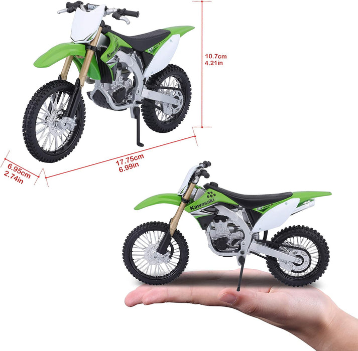 Maisto Kawasaki KX450f 1:12 Assembly Kit Scale Model