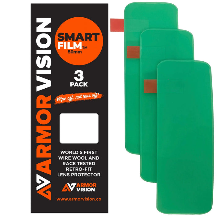 Armor Vision Smart Film Len Protectors - 50mm (Pack Of 3)