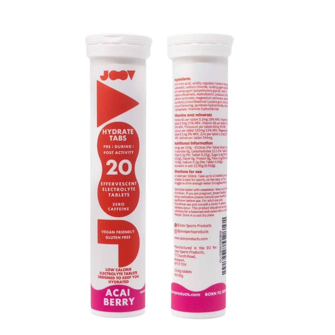 Hydration Tablets by Joov (20x4g) - Acai BerryFlavoured
