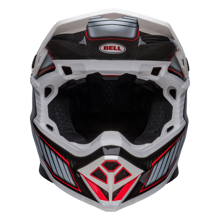 Bell MX 2023 Moto-10 Spherical Mips Adult Helmets (Rhythm Black/White | Size: 53-54 cm X Small)