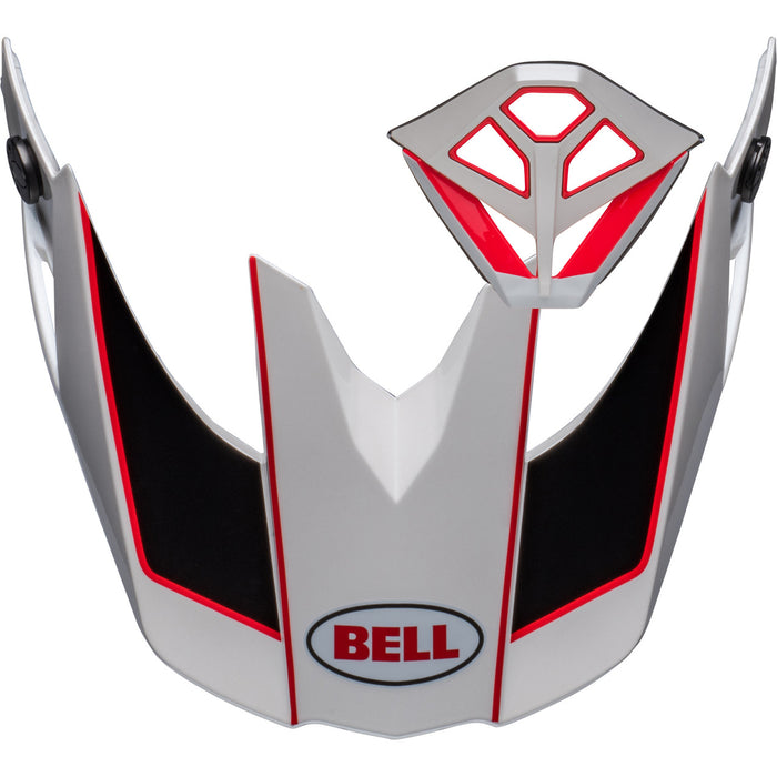 Bell MX 2023 Moto-10 Spherical Mips Adult Helmets (Rhythm Black/White | Size: 53-54 cm X Small)