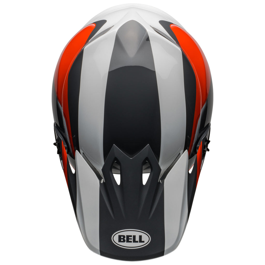 Bell 2024 Mips MX-9 Motocross Helmet (Dart Charcoal/Orange)