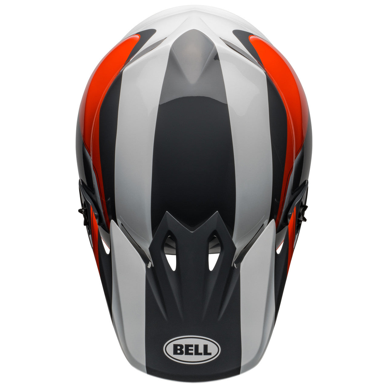 Bell 2024 Mips MX-9 Motocross Helmet (Dart Charcoal/Orange)