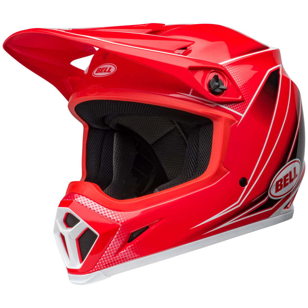 Bell 2024 Mips MX-9 Motocross Helmet (Zone Red)