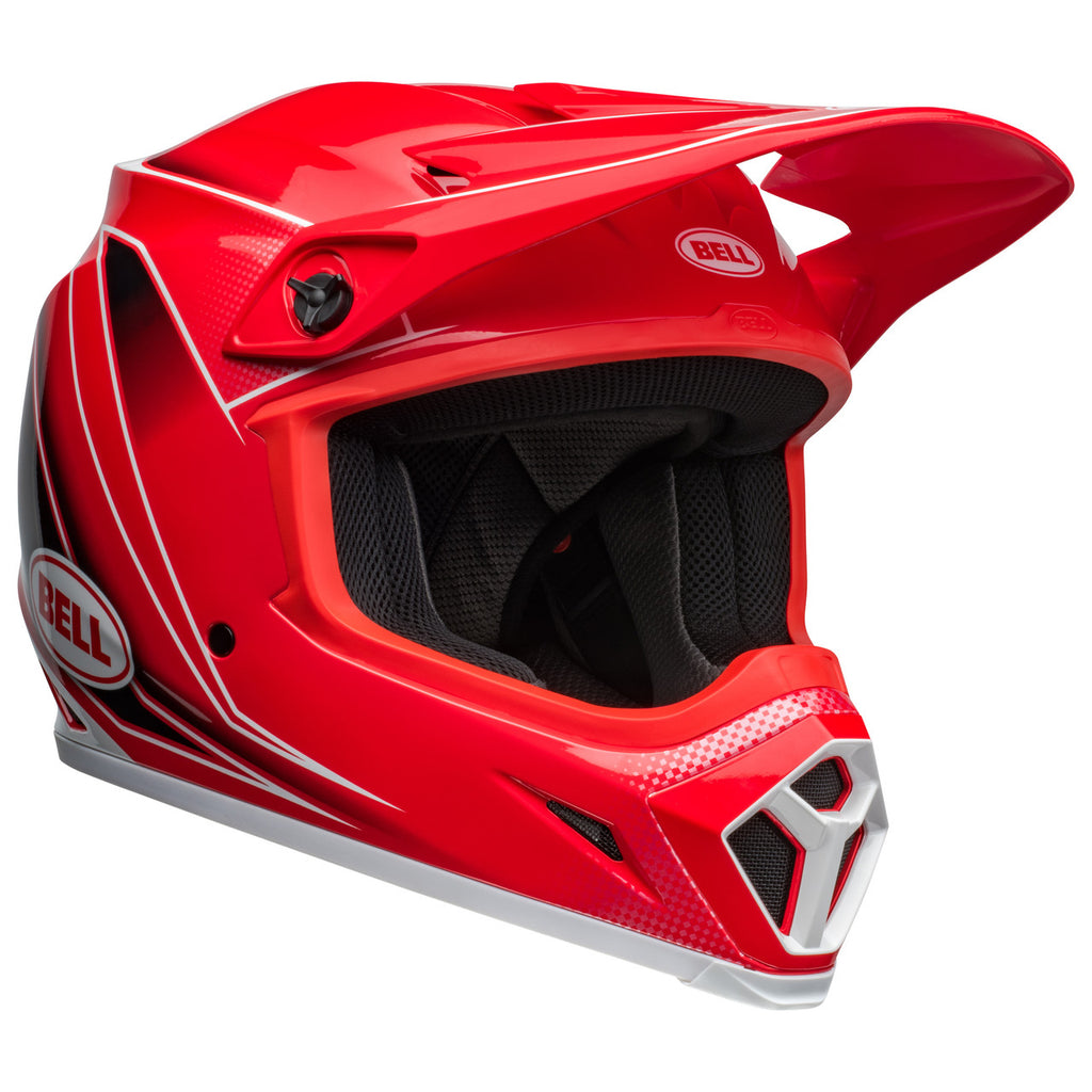 Bell 2024 Mips MX-9 Motocross Helmet (Zone Red)
