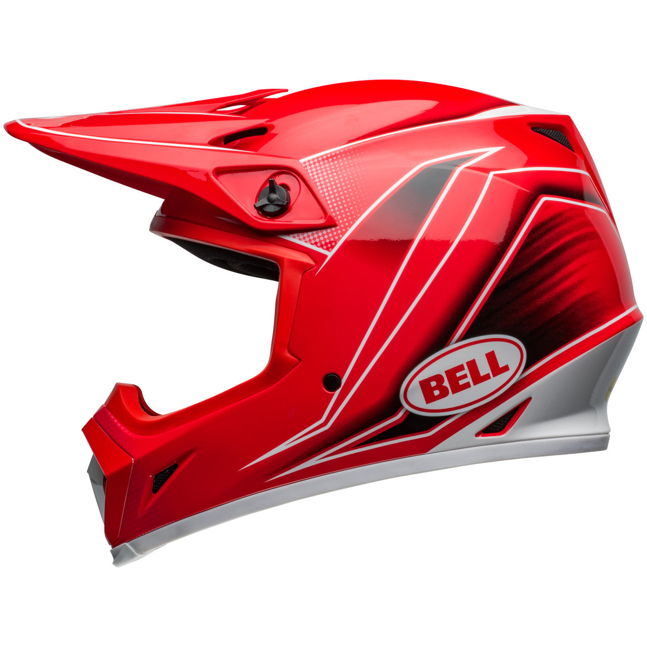 Bell 2024 Mips MX-9 Motocross Helmet (Zone Red)