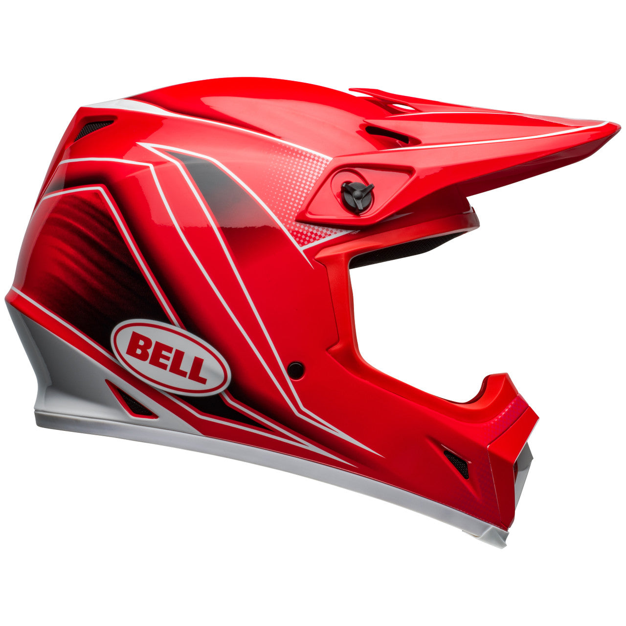 Bell 2024 Mips MX-9 Motocross Helmet (Zone Red)