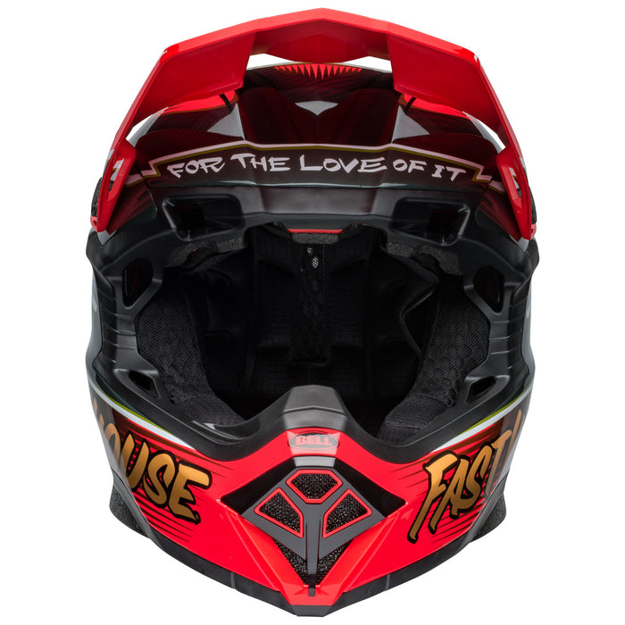 Bell MX 2024 Moto-10 Spherical Mips Adult Helmet (DITD 24 Red/Gold | UK Size Medium: 57-58 cm)