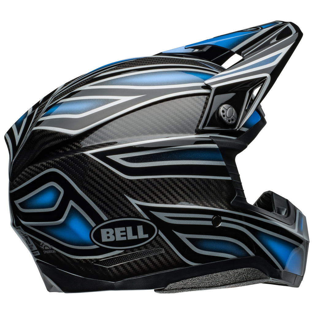 Bell MX 2024 Moto-10 Spherical Mips Adult Helmet (Webb Marmont Blue | UK Size: L [58-59cm])