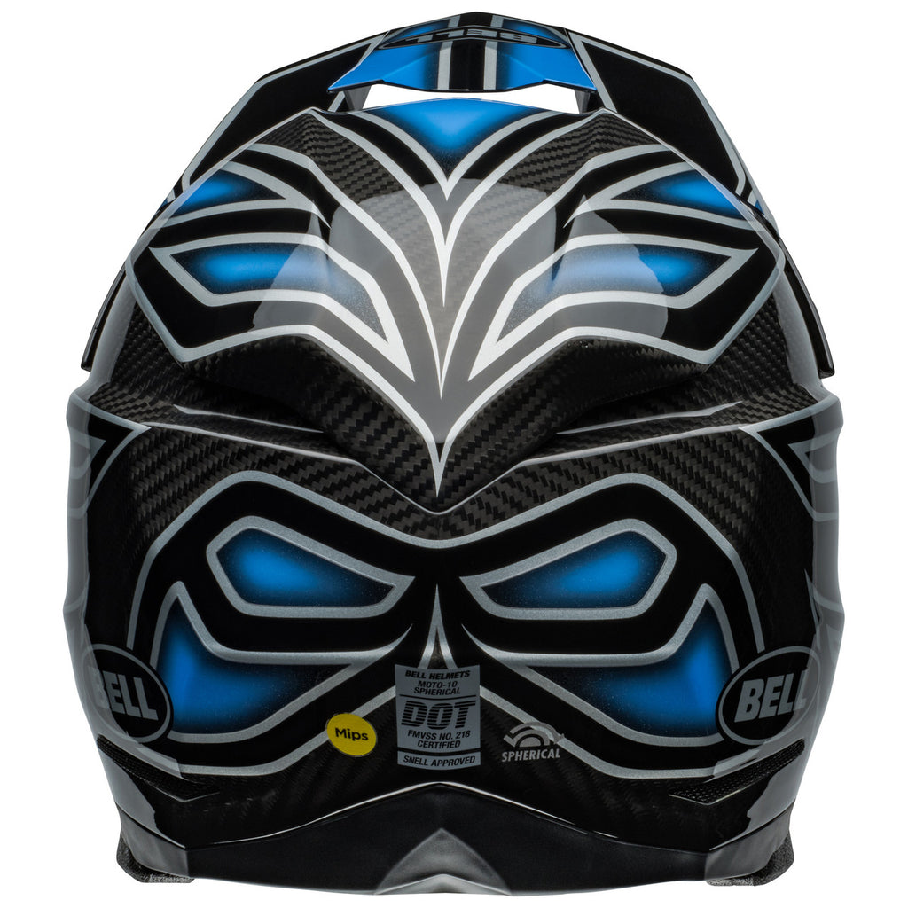 Bell MX 2024 Moto-10 Spherical Mips Adult Helmet (Webb Marmont Blue | UK Size: L [58-59cm])