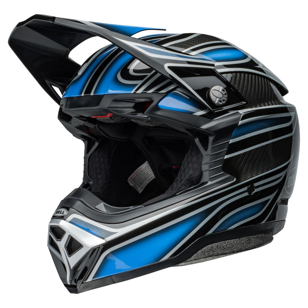 Bell MX 2024 Moto-10 Spherical Mips Adult Helmet (Webb Marmont Blue | UK Size: L [58-59cm])