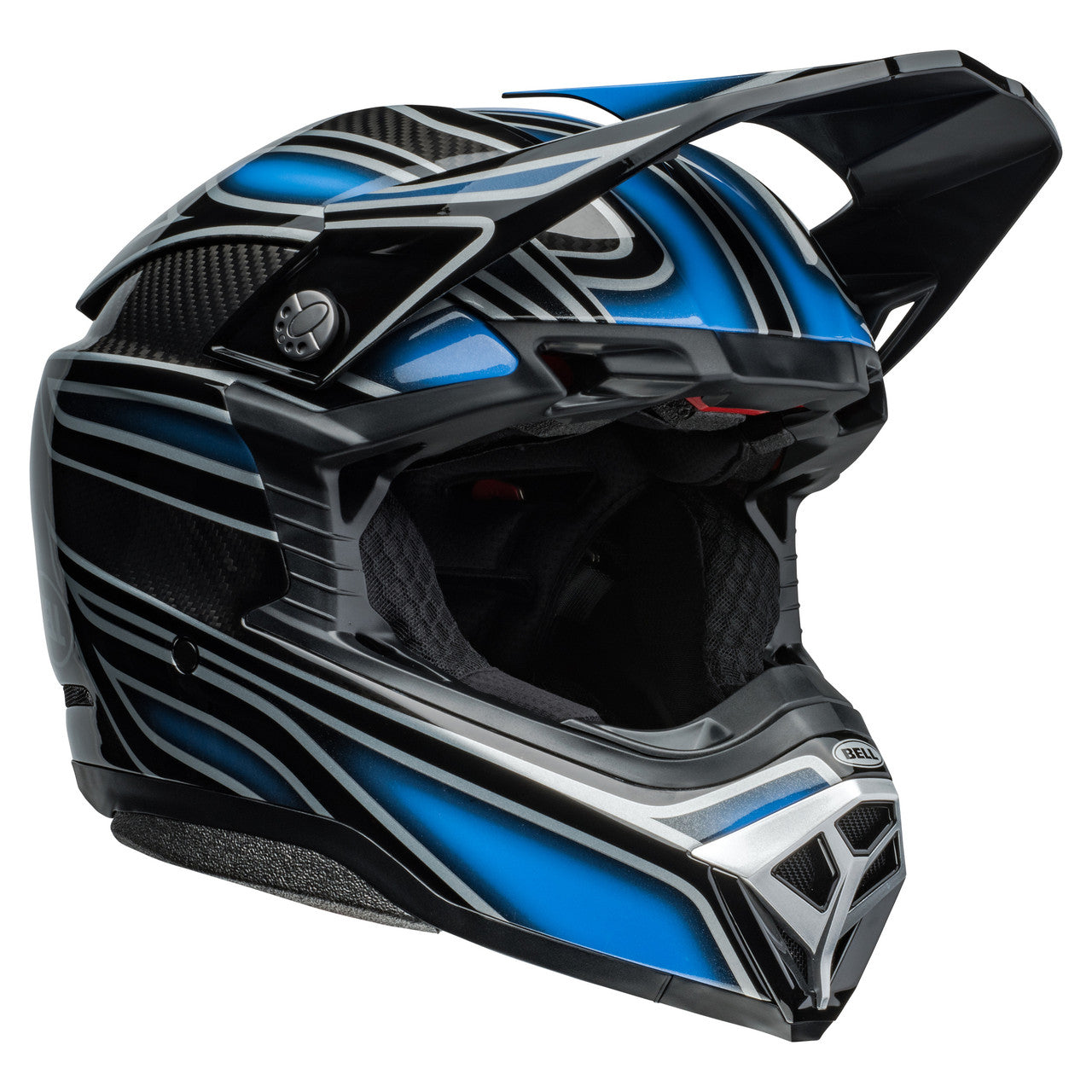 Bell MX 2024 Moto-10 Spherical Mips Adult Helmet (Webb Marmont Blue | UK Size: L [58-59cm])