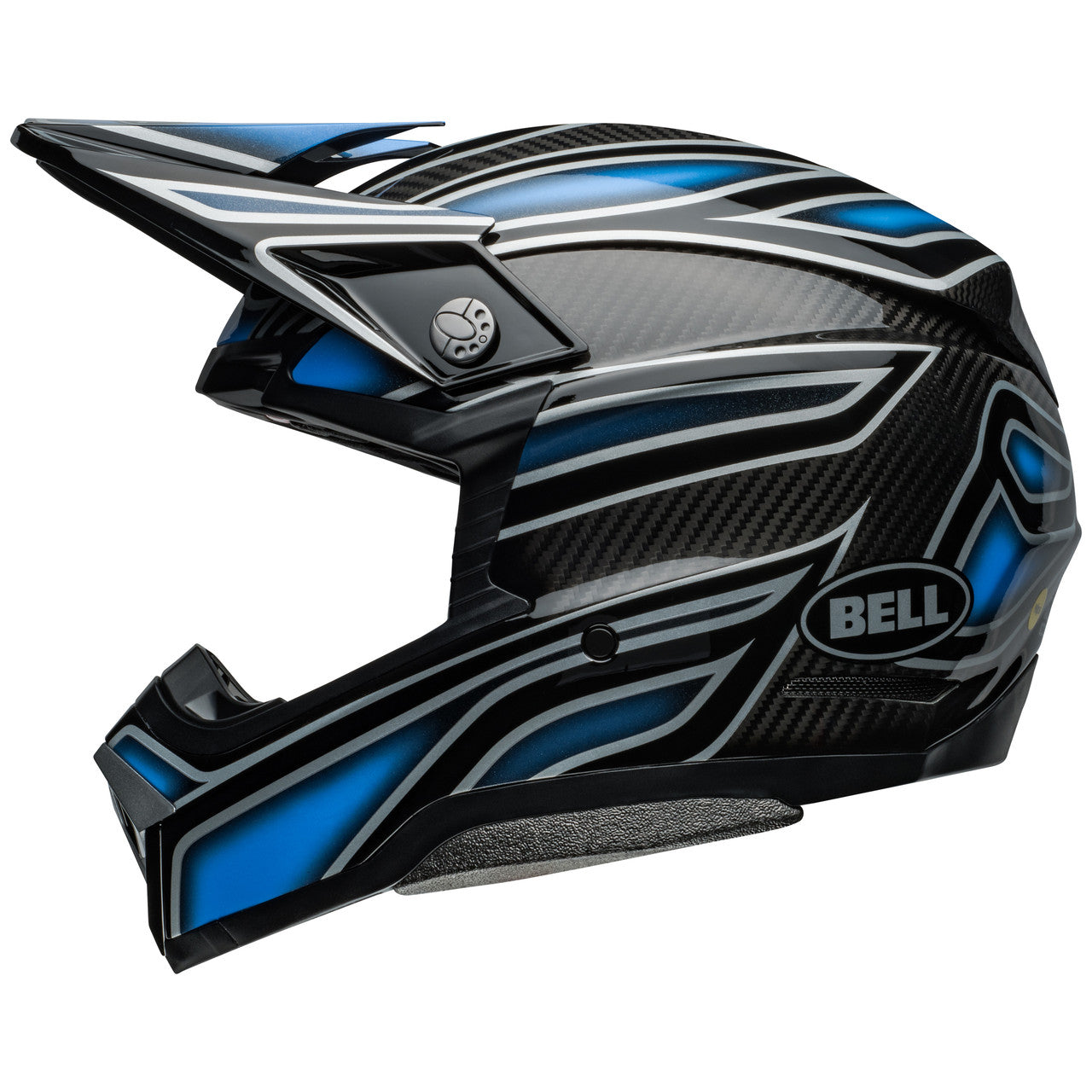Bell MX 2024 Moto-10 Spherical Mips Adult Helmet (Webb Marmont Blue