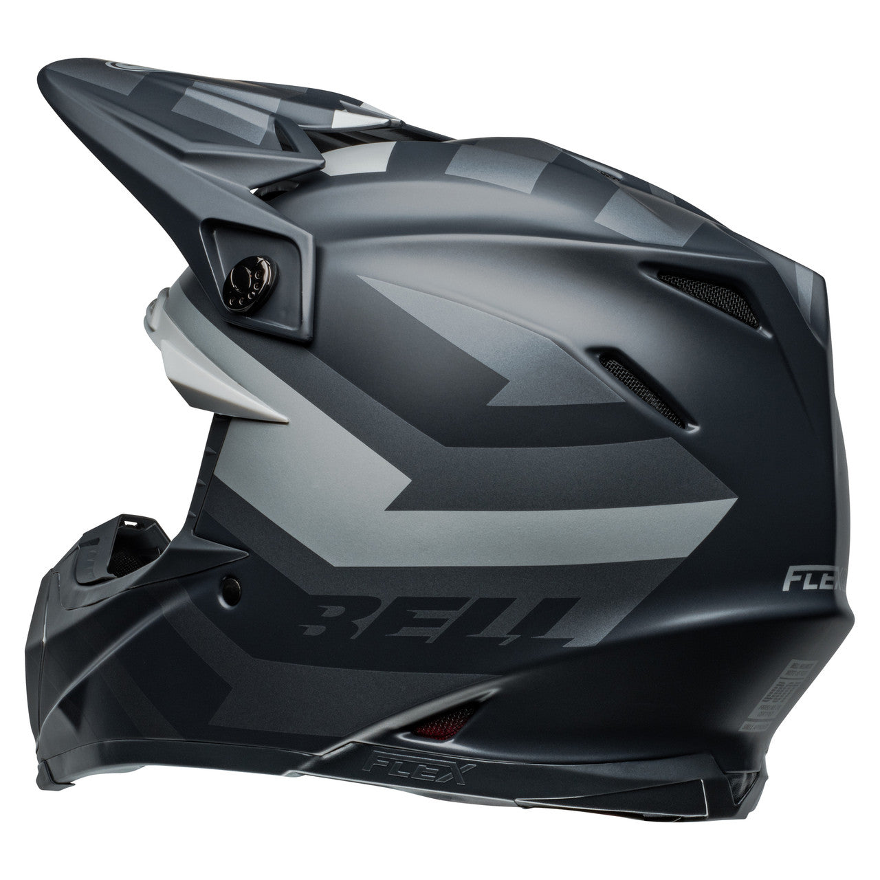 Bell MX 2024 Moto-9S Flex Motocross Helmet (Banshee Black/Silver | UK Size: L [58-59cm])
