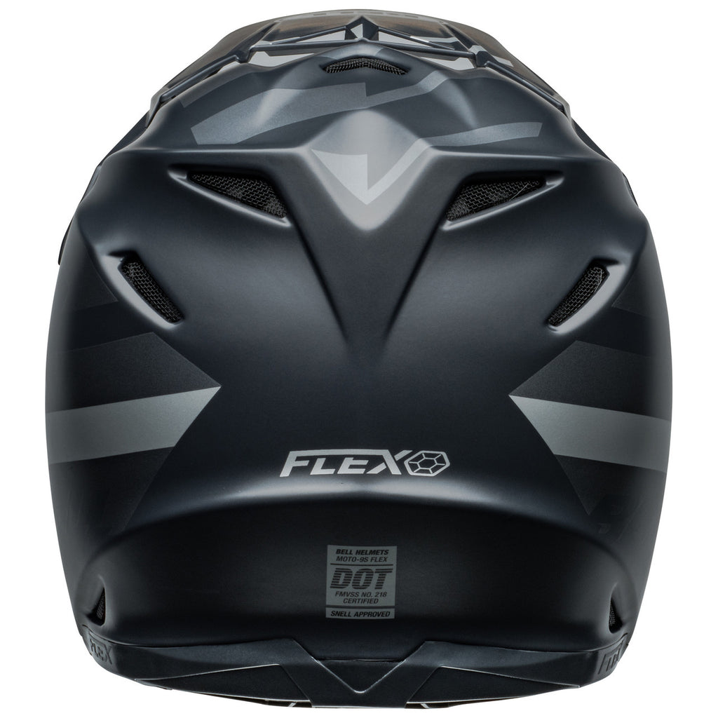 Bell MX 2024 Moto-9S Flex Motocross Helmet (Banshee Black/Silver | UK Size: L [58-59cm])