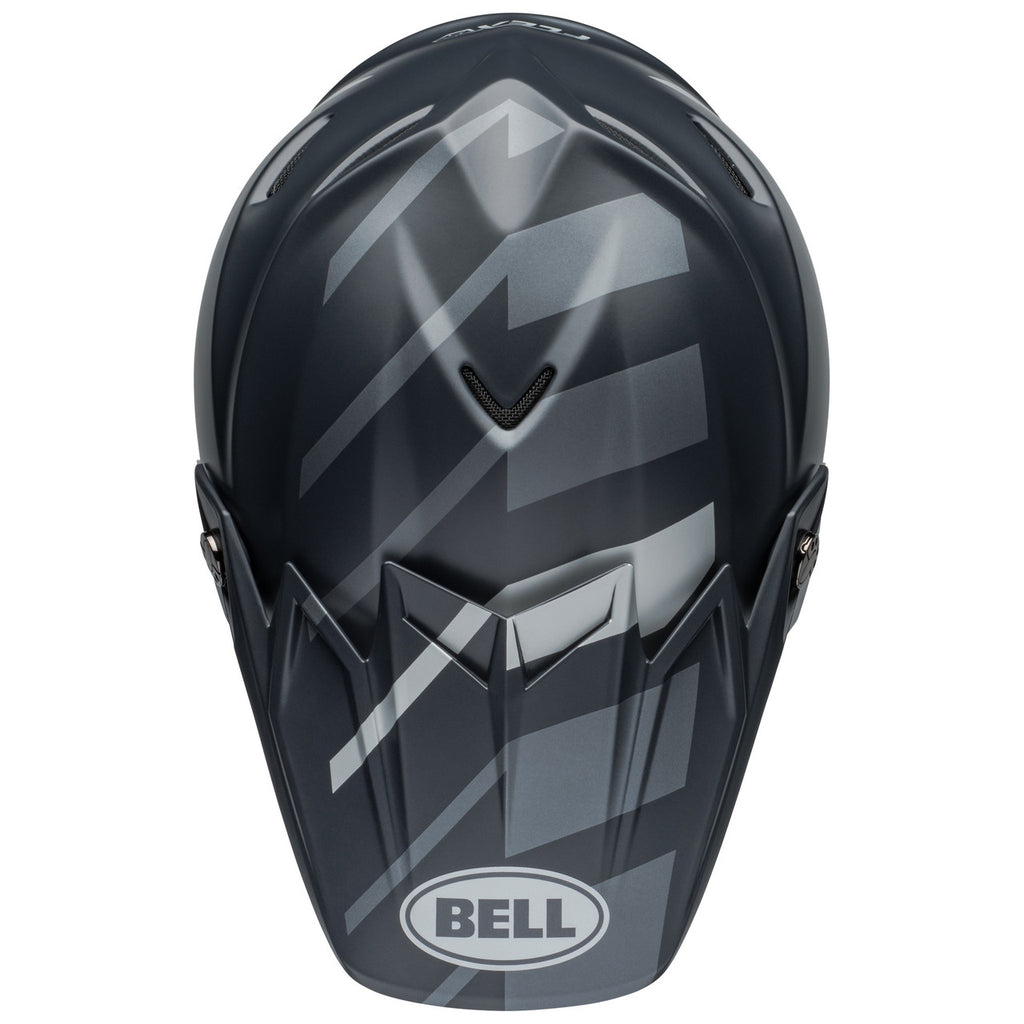 Bell MX 2024 Moto-9S Flex Motocross Helmet (Banshee Black/Silver | UK Size: L [58-59cm])