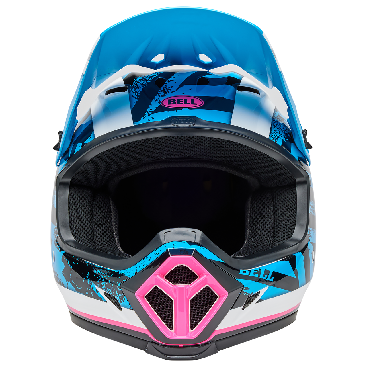 Bell 2025 Mips MX-9 Motocross Helmet (Breakdance Blue/Pink)