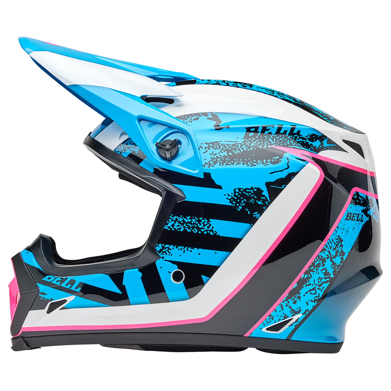 Bell 2025 Mips MX-9 Motocross Helmet (Breakdance Blue/Pink)