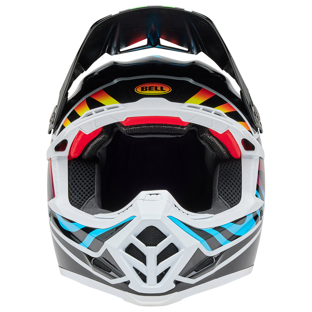 Bell 2025 Moto-9S Flex Motocross Helmet (Drift Black/Multi)