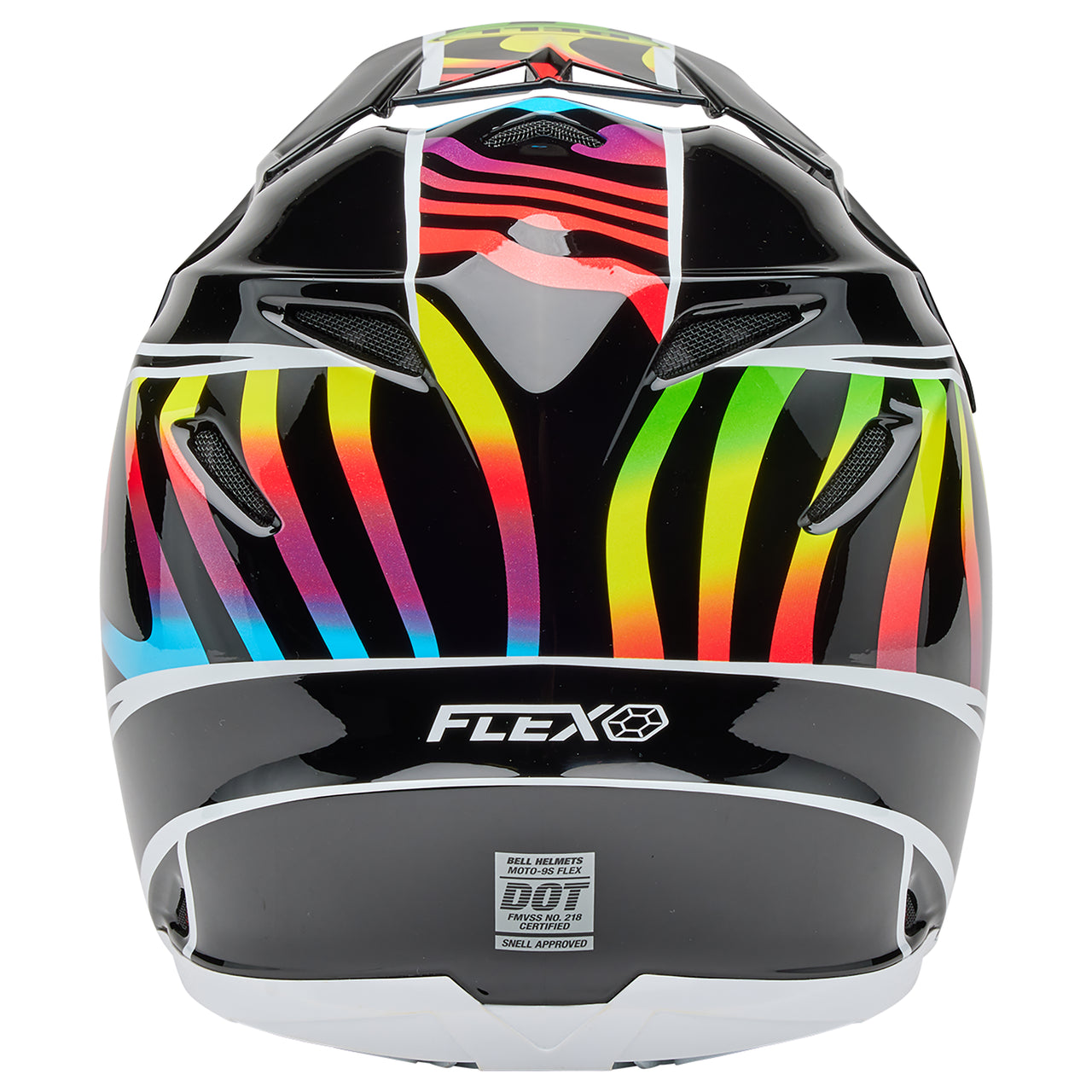 Bell 2025 Moto-9S Flex Motocross Helmet (Drift Black/Multi)