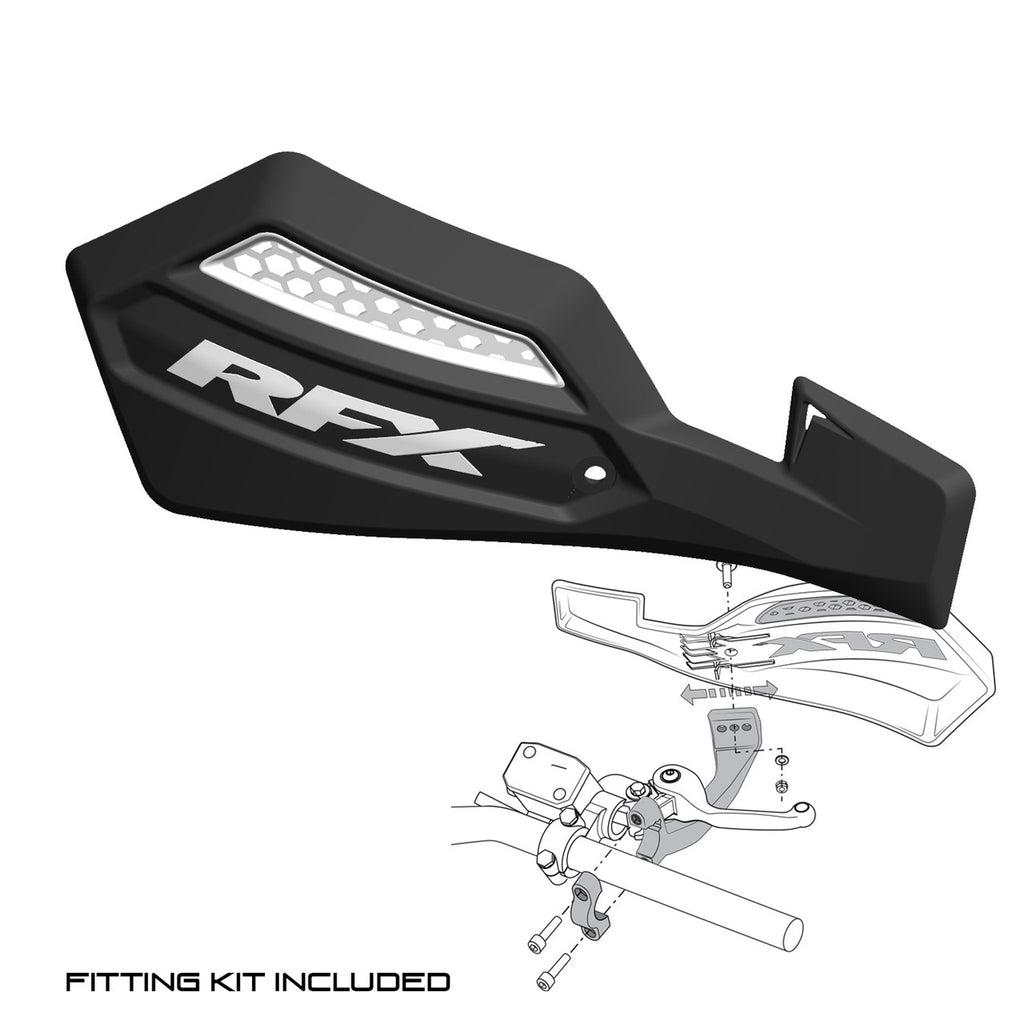 RFX 1 Series Hand Guard (Black/White)