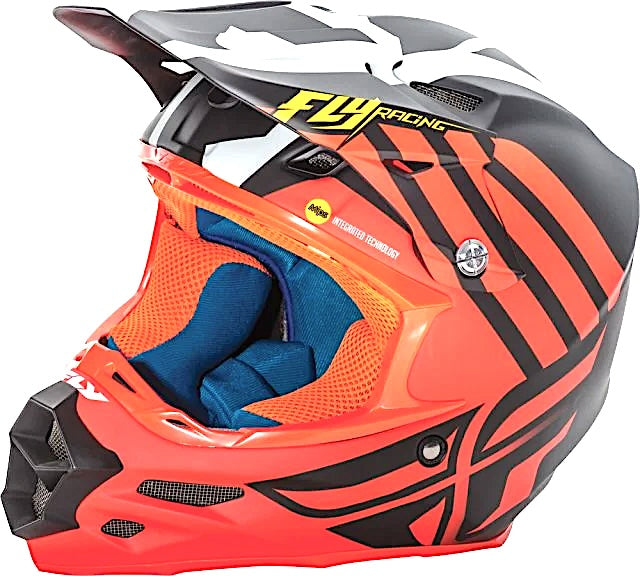 Fly Racing F2 Carbon Zoom Motocross Helmet (Orange | Size: XL [61-62cm])